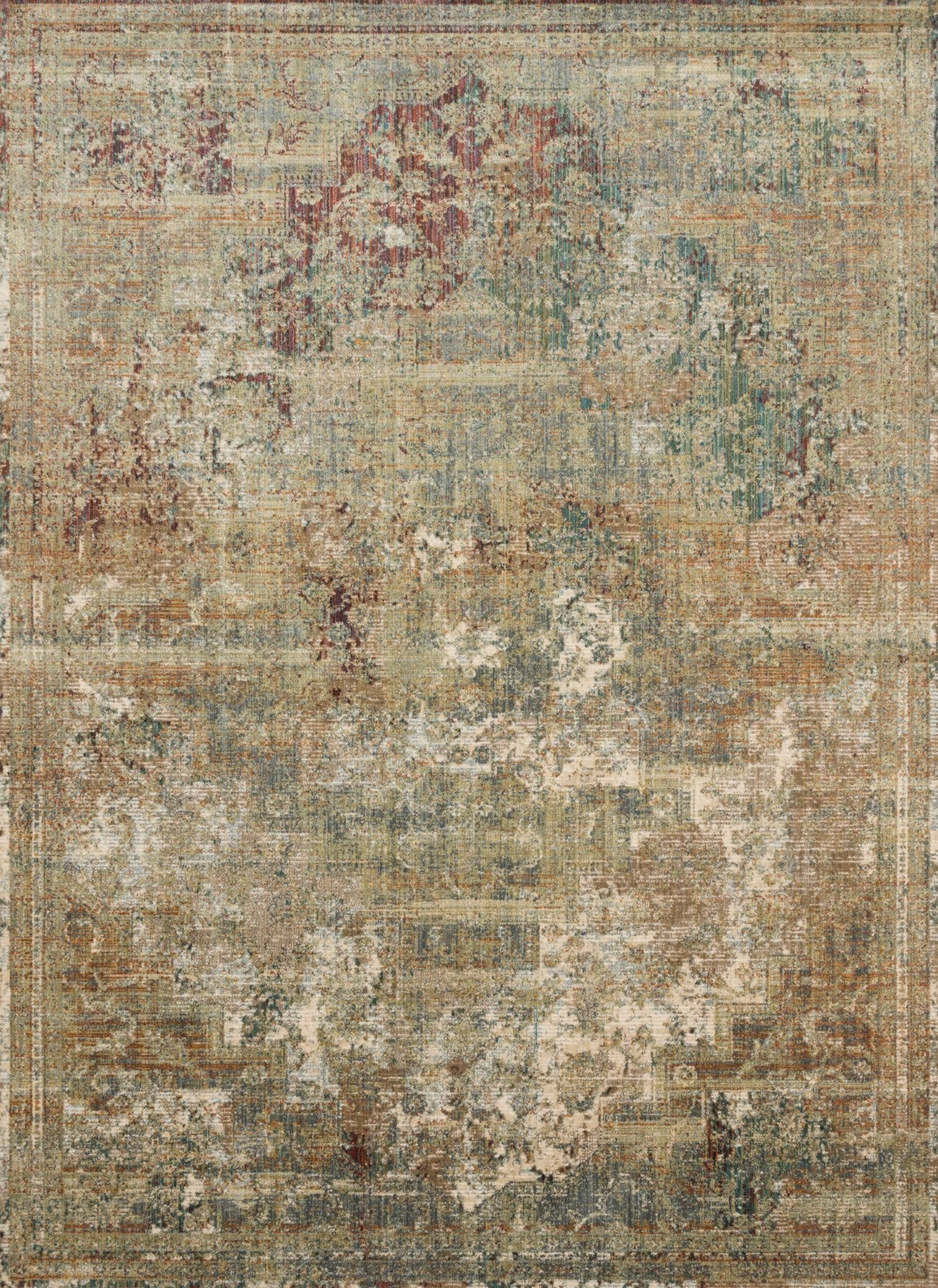 Magnolia Home By Joanna Gaines x Loloi Linnea Multi / Ivory Rug