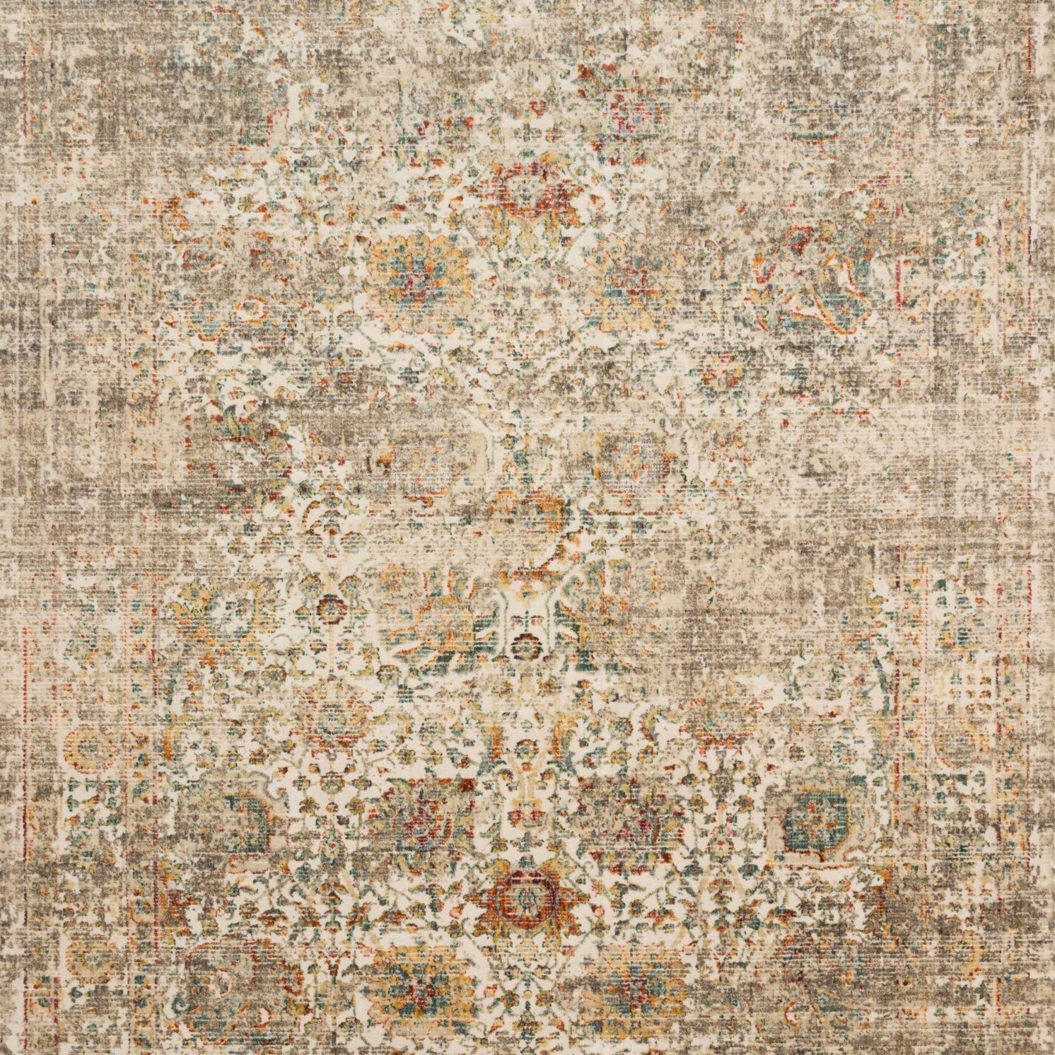 Magnolia Home By Joanna Gaines x Loloi Linnea Multi / Taupe Rug