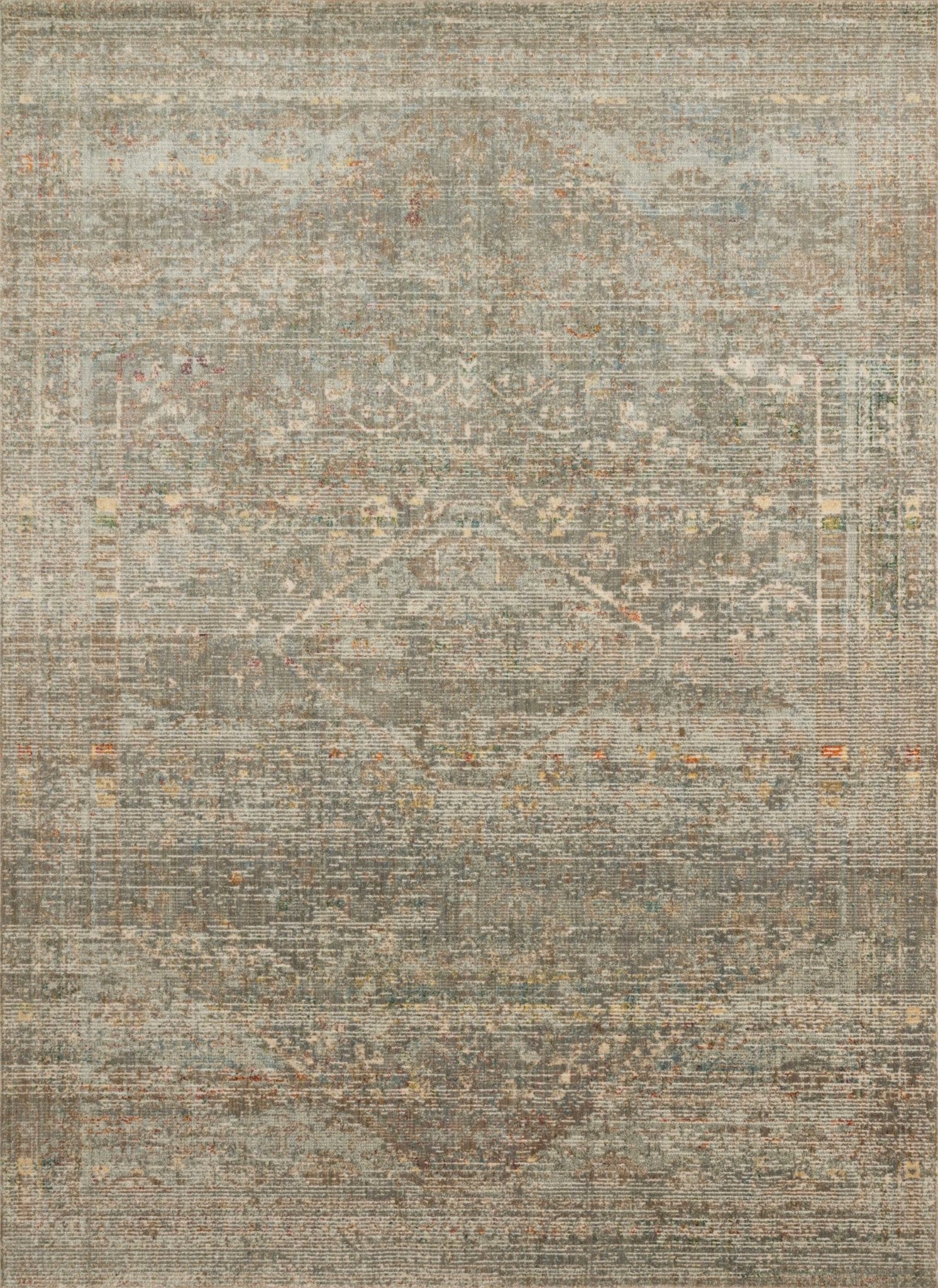 Magnolia Home By Joanna Gaines x Loloi Linnea Taupe / Mist Rug