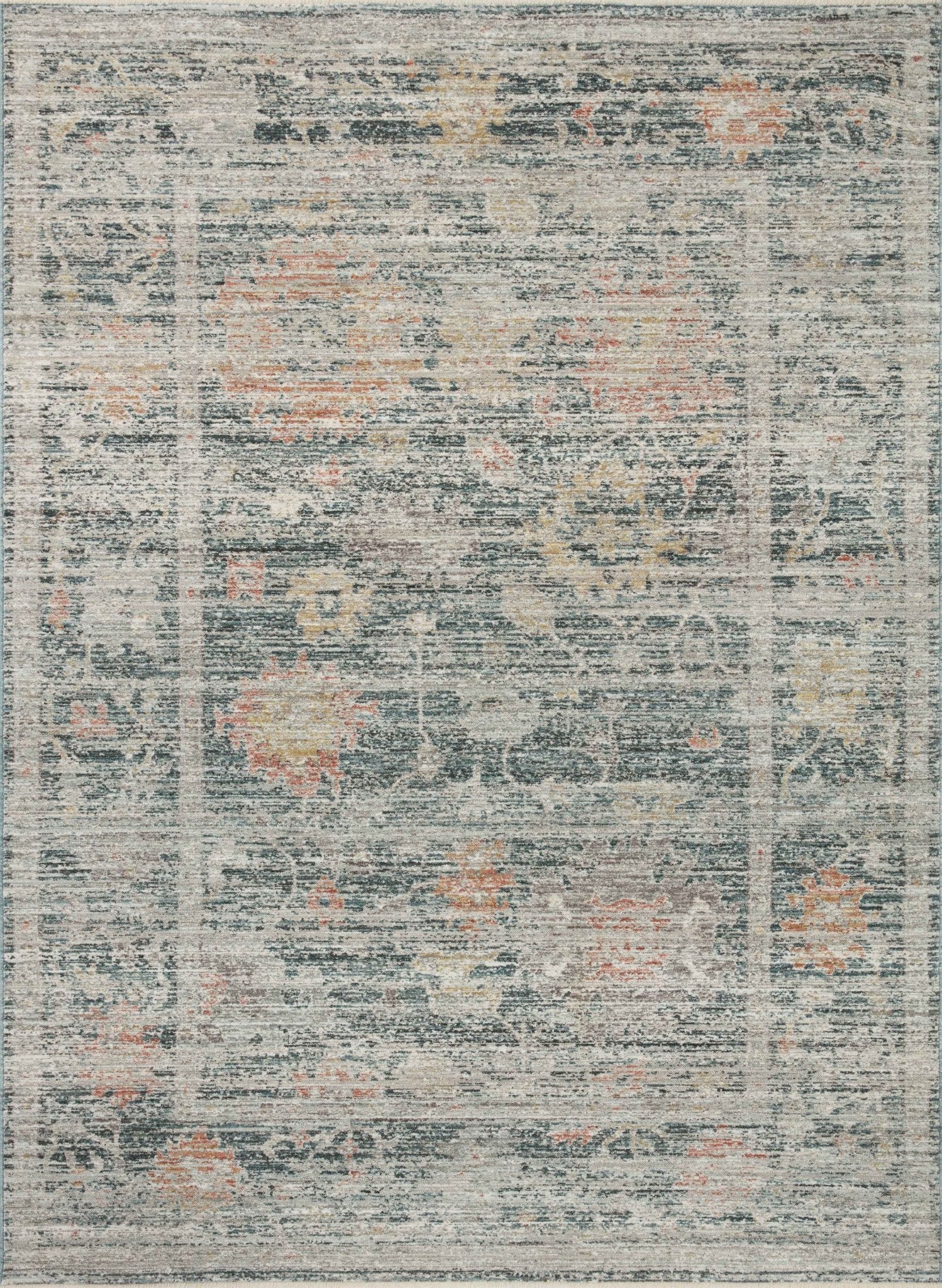 Magnolia Home by Joanna Gaines x Loloi Millie Blue / Multi Rug