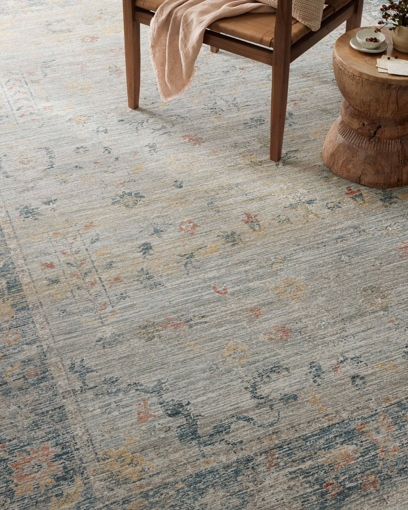 Magnolia Home by Joanna Gaines x Loloi Millie Slate / Multi Rug