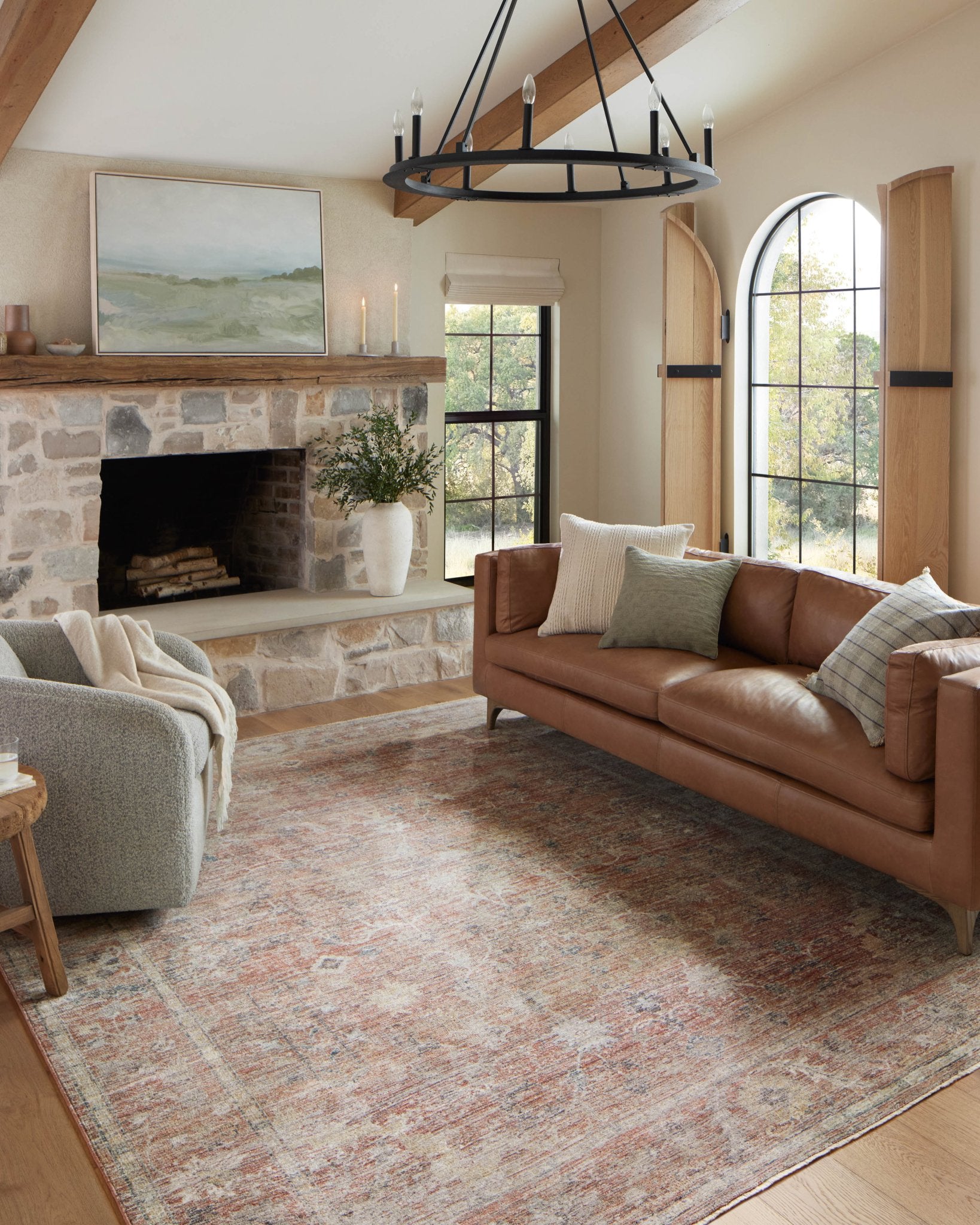 Magnolia Home by Joanna Gaines x Loloi Millie Sunset / Multi Rug