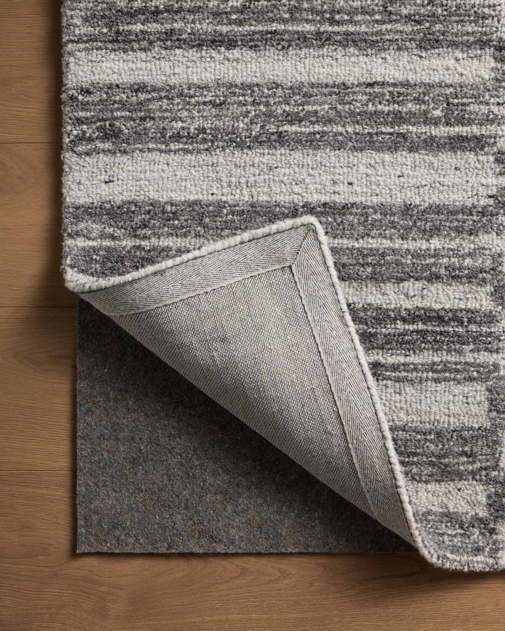 Magnolia Home by Joanna Gaines x Loloi Rae Charcoal / Mist Rug