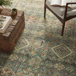 Magnolia Home by Joanna Gaines x Loloi Sinclair Turquoise / Multi Rug