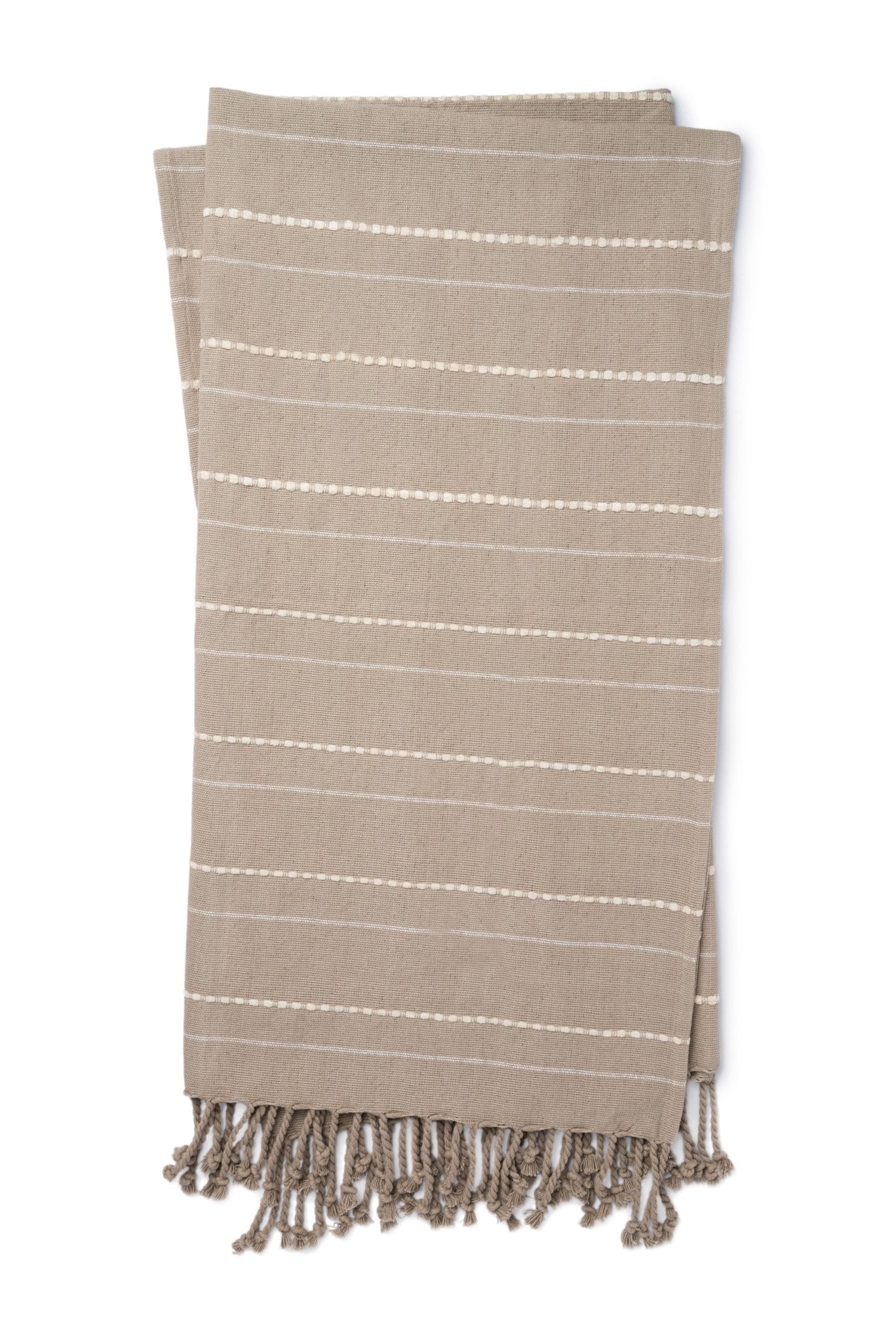 Magnolia Home by Joanna Gaines x Loloi T1038 Grey / Natural Throw Blanket