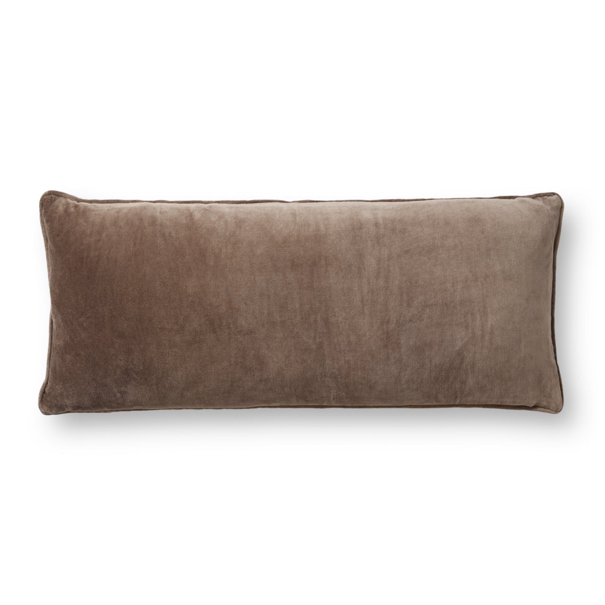 Magnolia Home by Joanna Gaines x Loloi Walnut / Natural 13'' x 35'' Cover Only Pillow