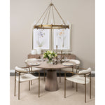 Mango Wood Round Dining Table