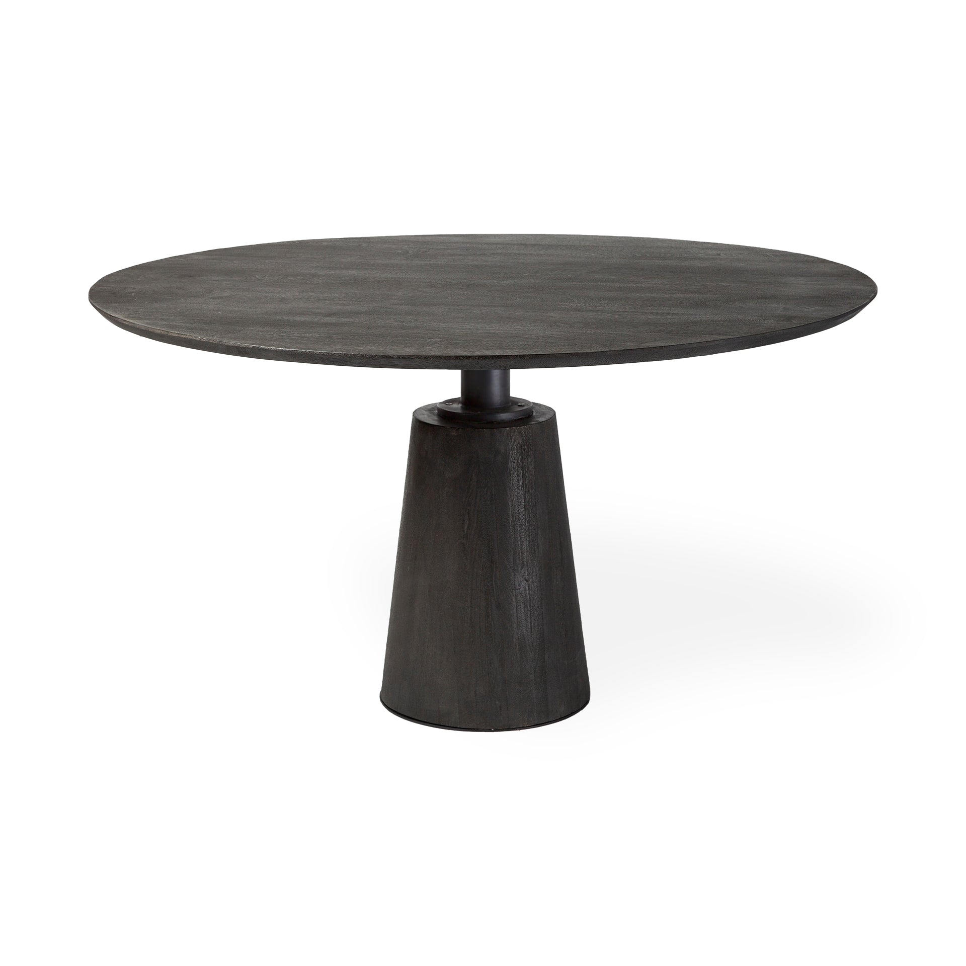 Mathis 54" Round Solid Wood Dining Table