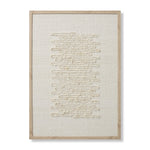 Mendo Beige / Ivory Wall Art