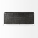 Peter Black Metal Sideboard with Glass Doors