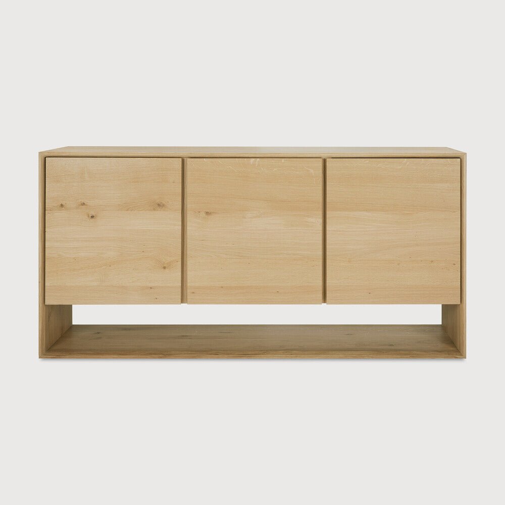 Nordic Oak Storage Console Sideboard (3 Sizes)