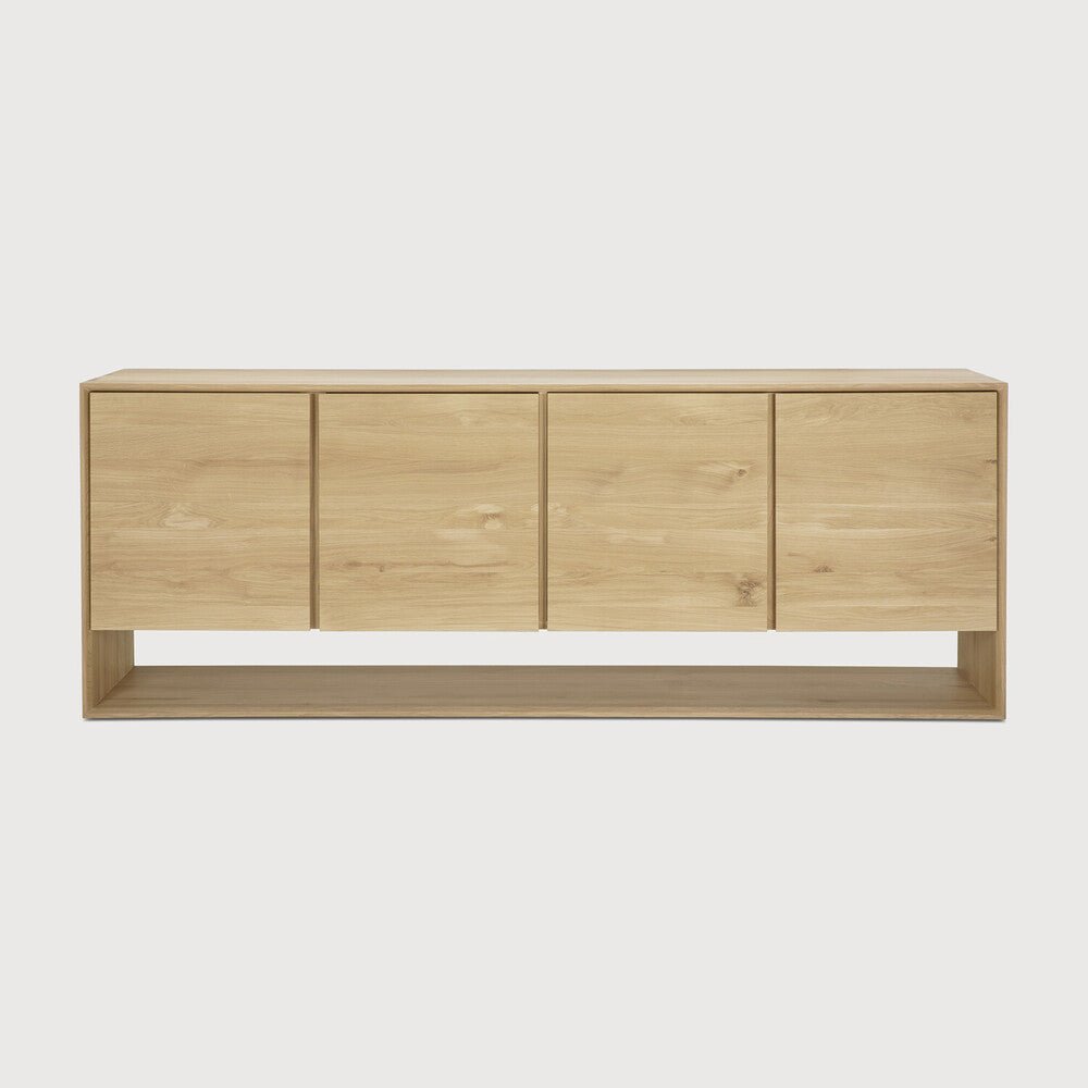 Nordic Oak Storage Console Sideboard (3 Sizes)