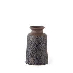 Sera Geometric Patterned Ceramic Vase, Medium