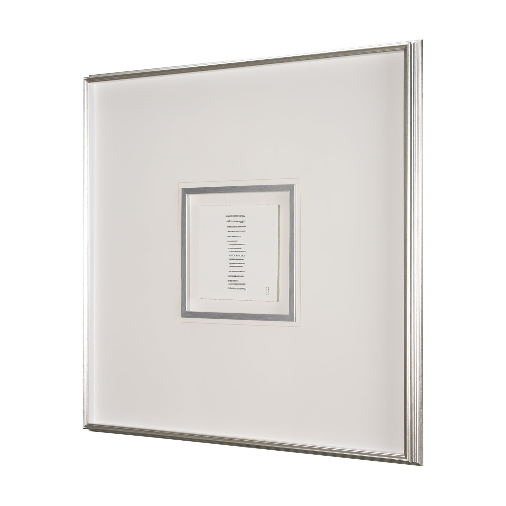 Silver Stair Framed Wall Art