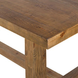 Taylor Solid Pine Trestle Dining Table