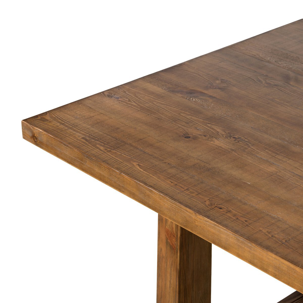 Taylor Solid Pine Trestle Dining Table