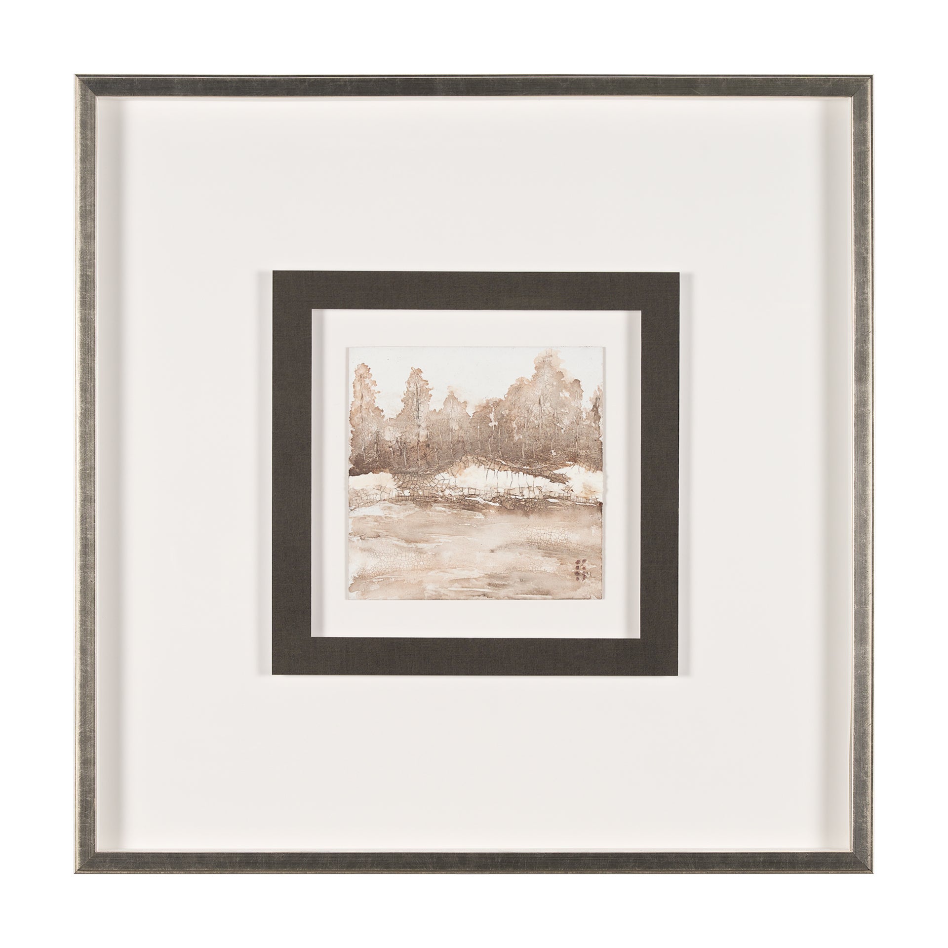 Tree Line Framed Wall Art